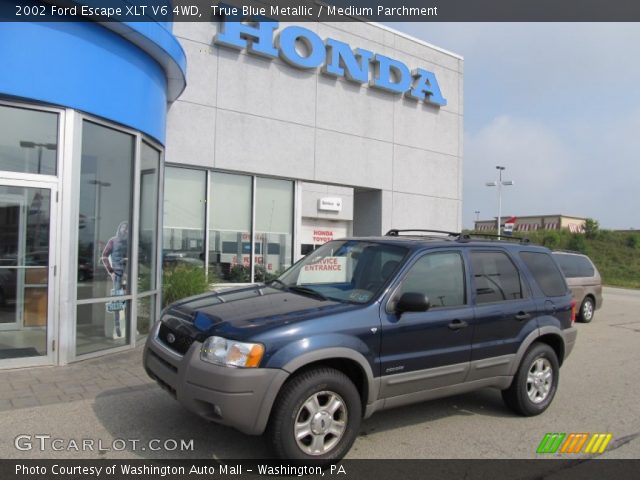 2002 Ford Escape XLT V6 4WD in True Blue Metallic