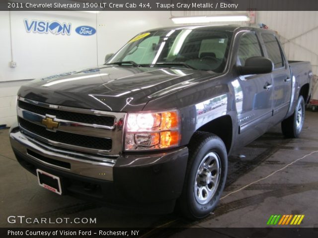 2011 Chevrolet Silverado 1500 LT Crew Cab 4x4 in Taupe Gray Metallic