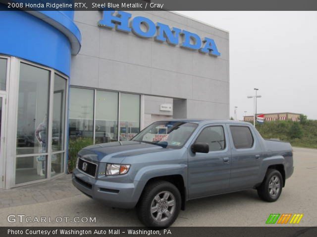 2008 Honda Ridgeline RTX in Steel Blue Metallic