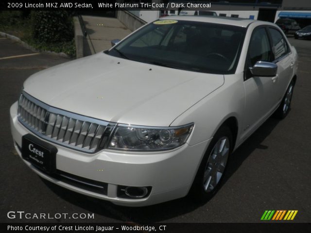 2009 Lincoln MKZ AWD Sedan in White Platinum Tri-Coat