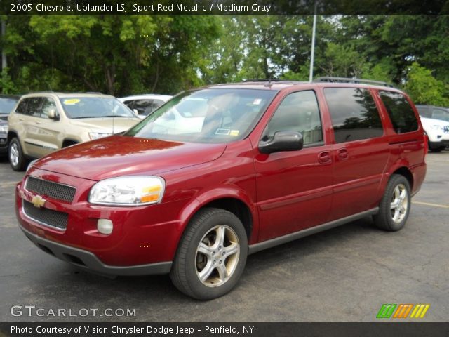 2005 Chevrolet Uplander LS in Sport Red Metallic