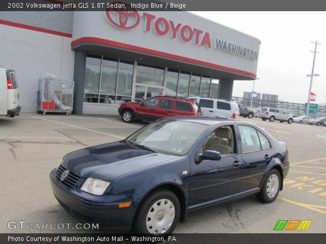2002 Volkswagen Jetta GLS 1.8T Sedan in Indigo Blue