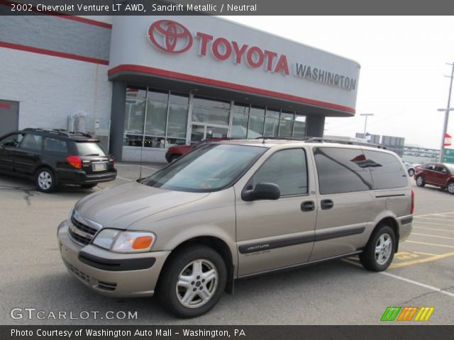 2002 Chevrolet Venture LT AWD in Sandrift Metallic