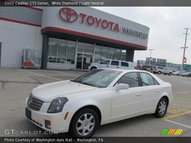 2003 Cadillac CTS Sedan in White Diamond