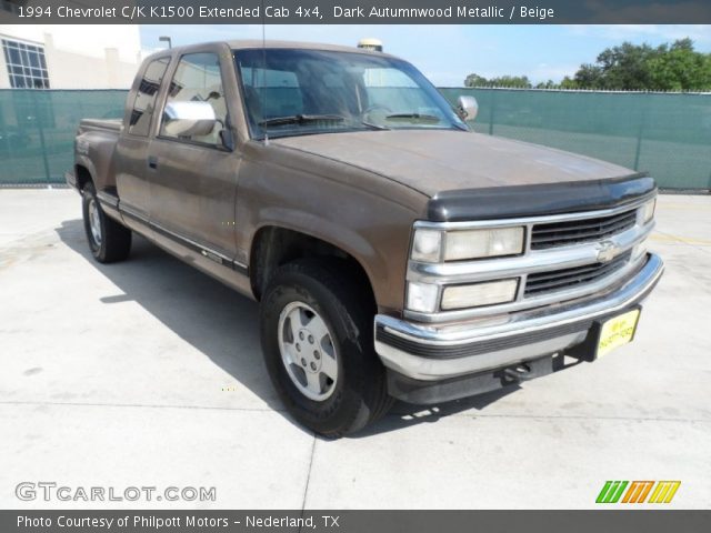 1994 Chevrolet C/K K1500 Extended Cab 4x4 in Dark Autumnwood Metallic