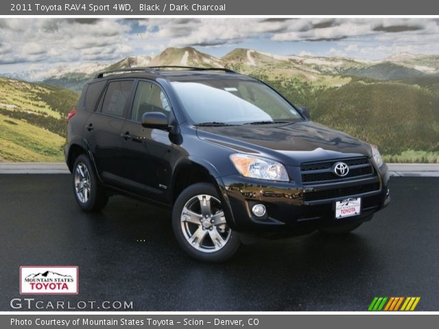 2011 Toyota RAV4 Sport 4WD in Black