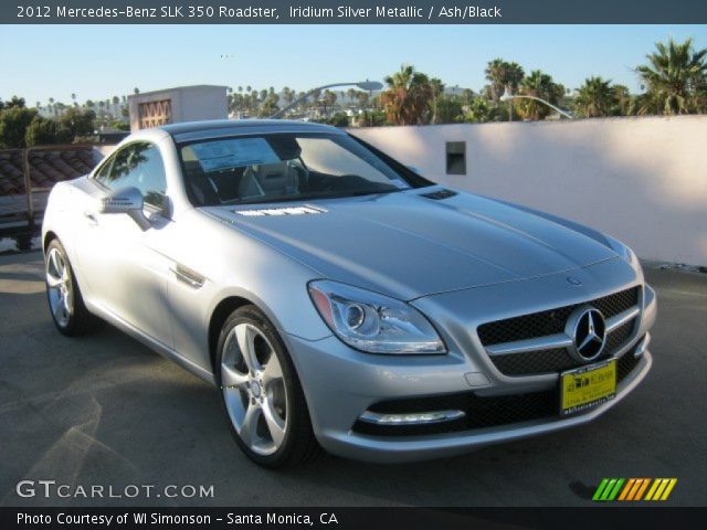 2012 Mercedes-Benz SLK 350 Roadster in Iridium Silver Metallic