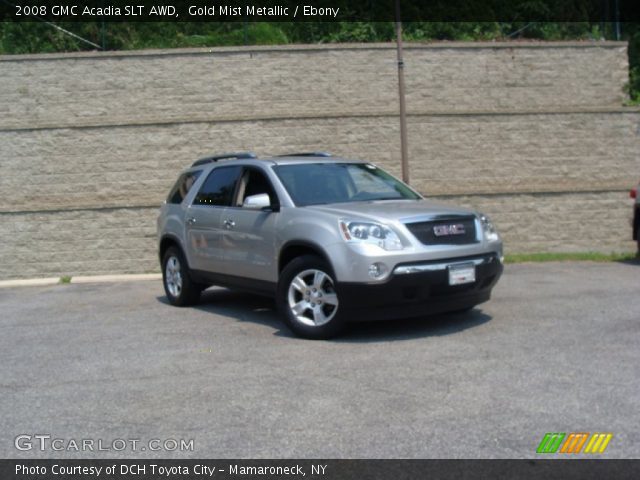 2008 GMC Acadia SLT AWD in Gold Mist Metallic