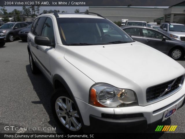 2004 Volvo XC90 T6 AWD in Ice White