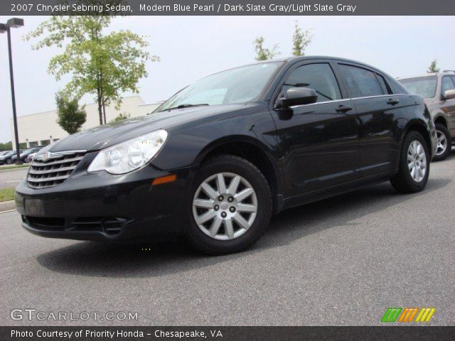 2007 Chrysler Sebring Sedan in Modern Blue Pearl