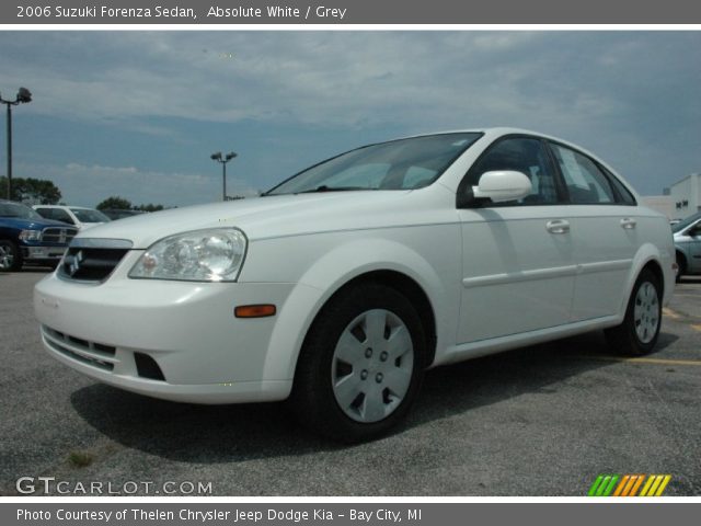 2006 Suzuki Forenza Sedan in Absolute White