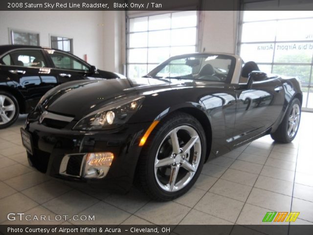 2008 Saturn Sky Red Line Roadster in Black Onyx