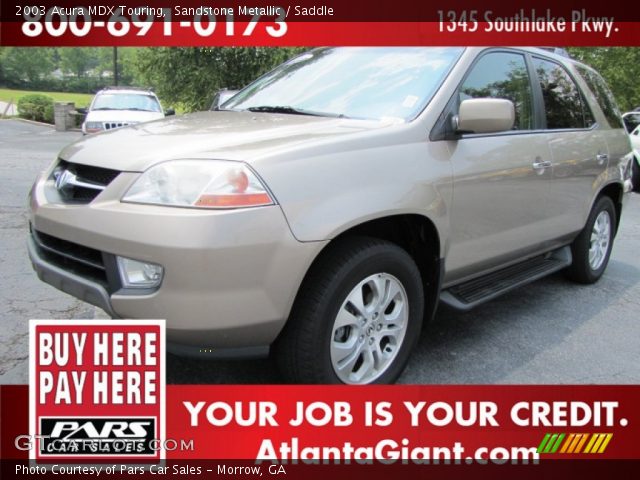 2003 Acura MDX Touring in Sandstone Metallic
