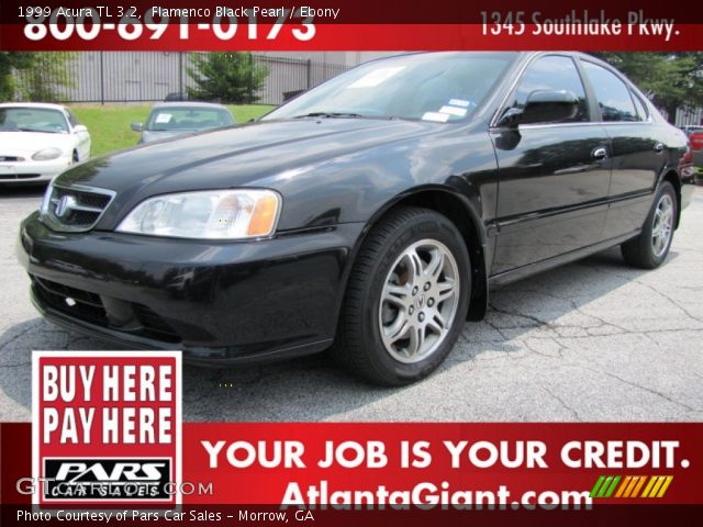 1999 Acura TL 3.2 in Flamenco Black Pearl