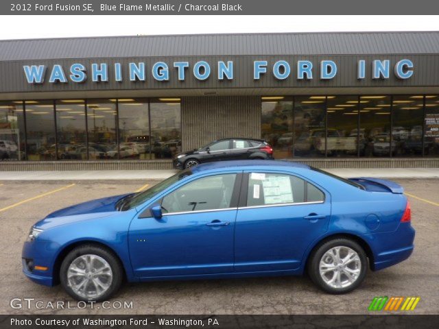 2012 Ford Fusion SE in Blue Flame Metallic