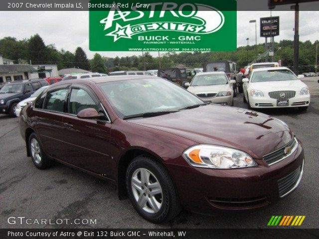 2007 Chevrolet Impala LS in Bordeaux Red