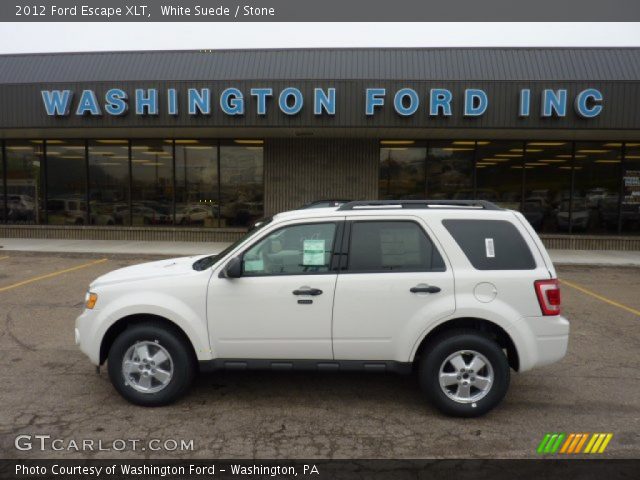 2012 Ford Escape XLT in White Suede