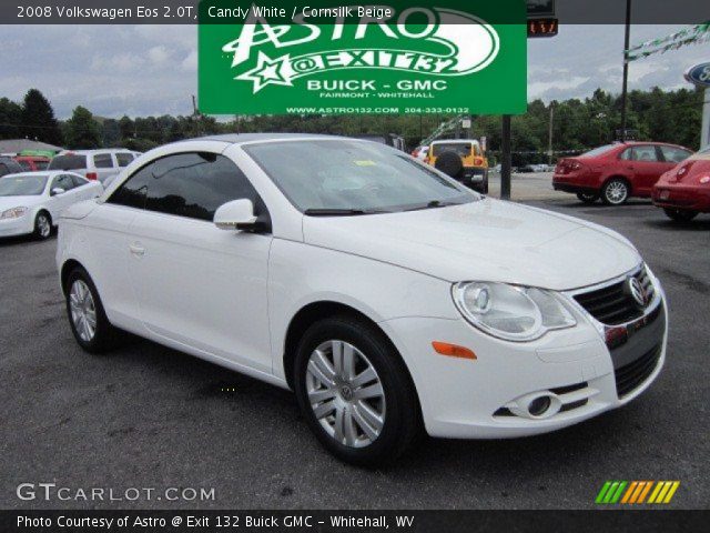 2008 Volkswagen Eos 2.0T in Candy White