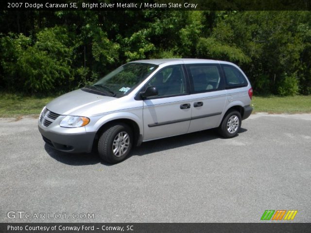 2007 Dodge Caravan SE in Bright Silver Metallic