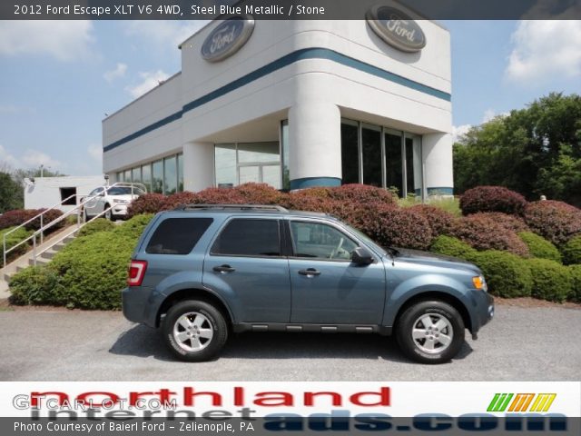 2012 Ford Escape XLT V6 4WD in Steel Blue Metallic