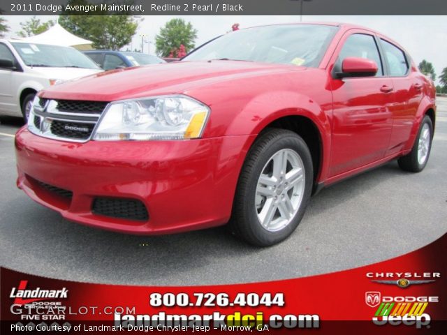 2011 Dodge Avenger Mainstreet in Redline 2 Pearl