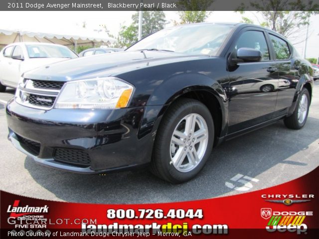 2011 Dodge Avenger Mainstreet in Blackberry Pearl