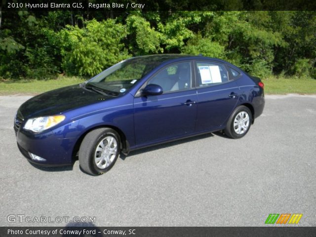 2010 Hyundai Elantra GLS in Regatta Blue