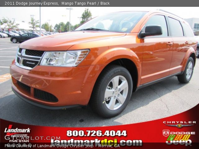 2011 Dodge Journey Express in Mango Tango Pearl