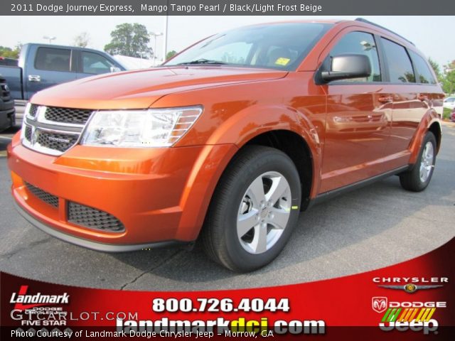 2011 Dodge Journey Express in Mango Tango Pearl