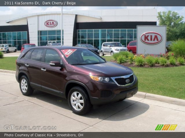 2011 Kia Sorento EX in Dark Cherry