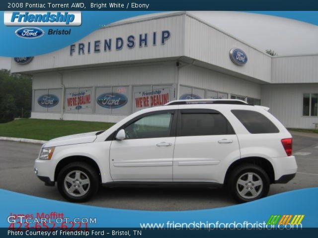 2008 Pontiac Torrent AWD in Bright White