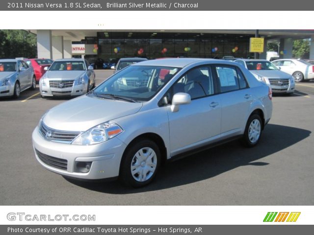 Silver nissan versa 2011