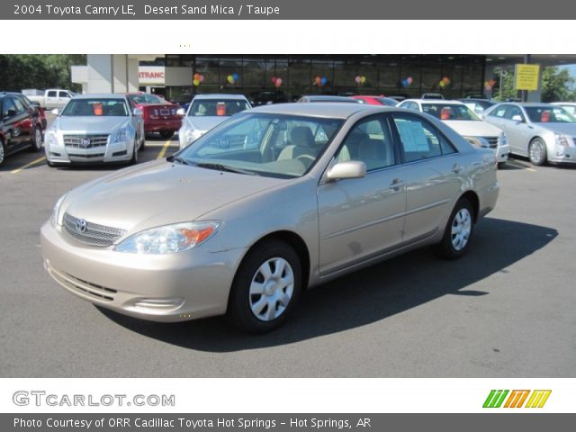 2004 Toyota Camry LE in Desert Sand Mica