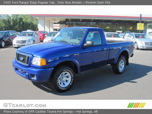 2005 Ford Ranger Edge Regular Cab in Sonic Blue Metallic