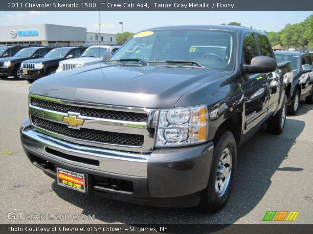 2011 Chevrolet Silverado 1500 LT Crew Cab 4x4 in Taupe Gray Metallic