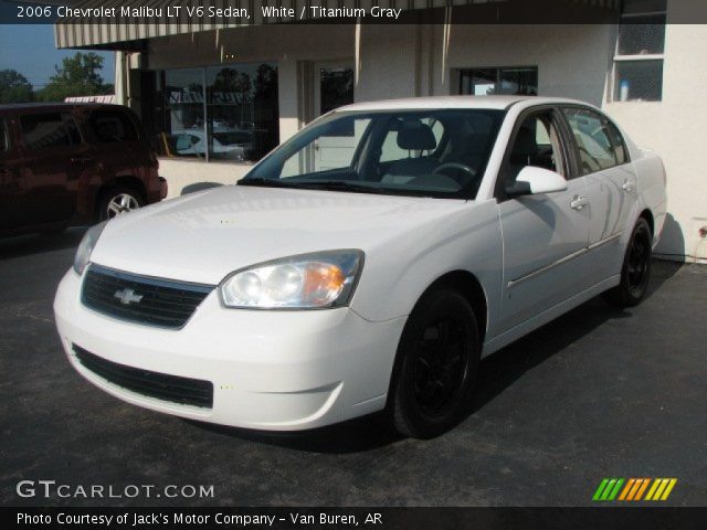 2006 Chevrolet Malibu LT V6 Sedan in White