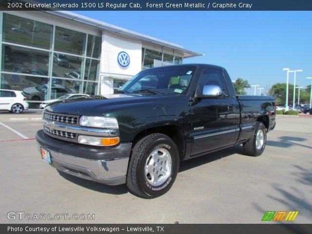 2002 Chevrolet Silverado 1500 LS Regular Cab in Forest Green Metallic