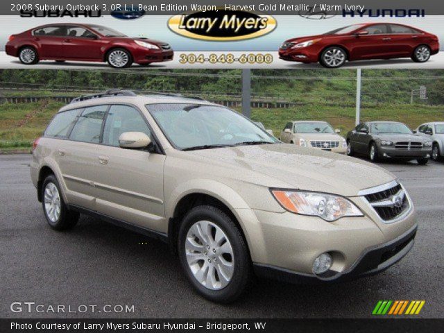 2008 Subaru Outback 3.0R L.L.Bean Edition Wagon in Harvest Gold Metallic