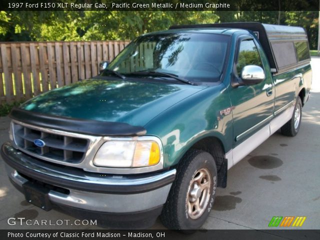 1997 Ford F150 XLT Regular Cab in Pacific Green Metallic