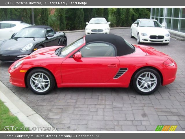 2012 Porsche Boxster  in Guards Red