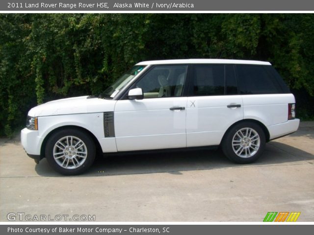 2011 Land Rover Range Rover HSE in Alaska White