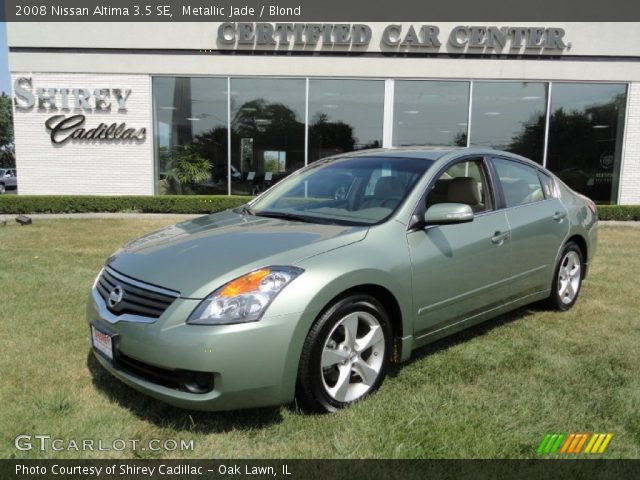 2008 Nissan Altima 3.5 SE in Metallic Jade