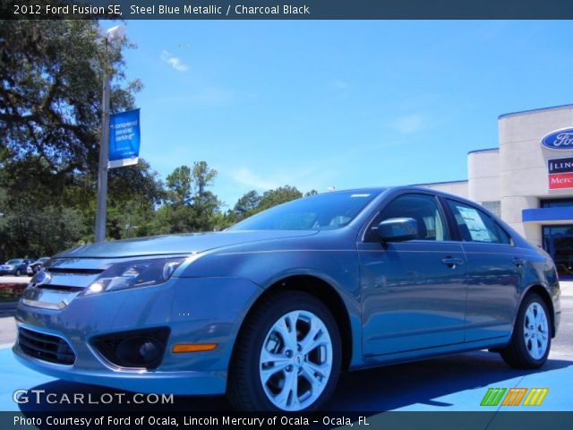 2012 Ford Fusion SE in Steel Blue Metallic