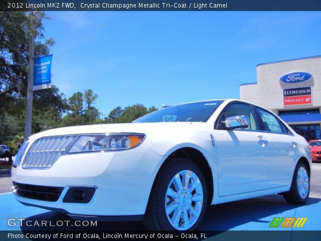 2012 Lincoln MKZ FWD in Crystal Champagne Metallic Tri-Coat