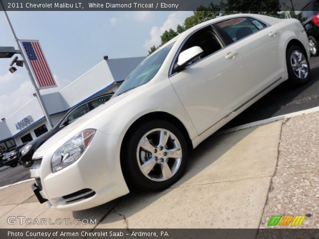 2011 Chevrolet Malibu LT in White Diamond Tricoat