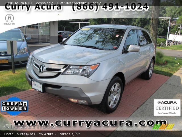2008 Acura MDX Technology in Billet Silver Metallic