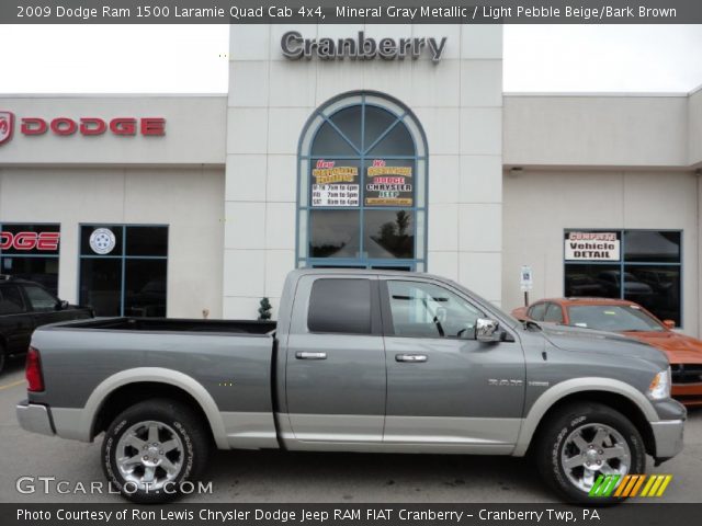 2009 Dodge Ram 1500 Laramie Quad Cab 4x4 in Mineral Gray Metallic