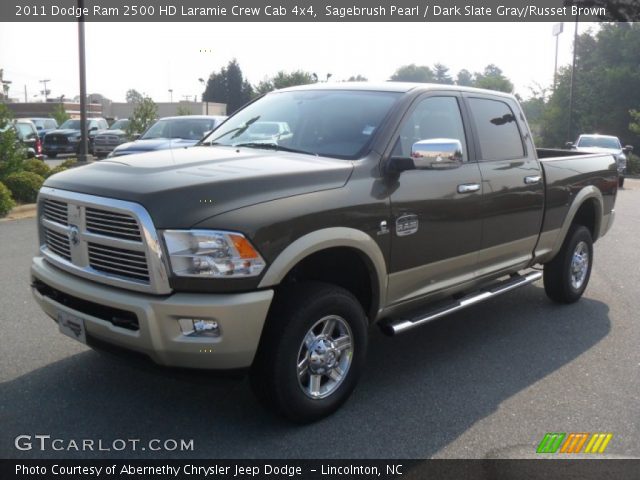 2011 Dodge Ram 2500 HD Laramie Crew Cab 4x4 in Sagebrush Pearl