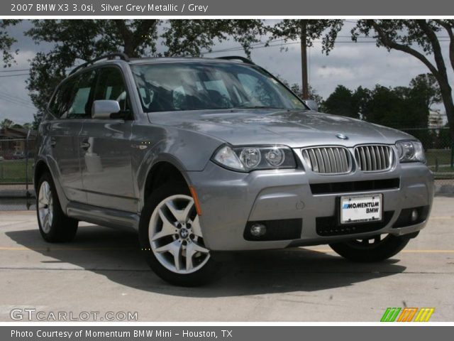 2007 BMW X3 3.0si in Silver Grey Metallic