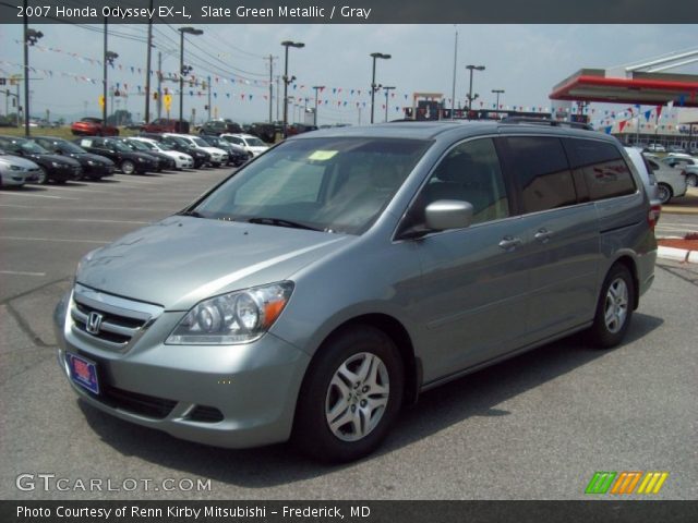 2007 Honda Odyssey EX-L in Slate Green Metallic